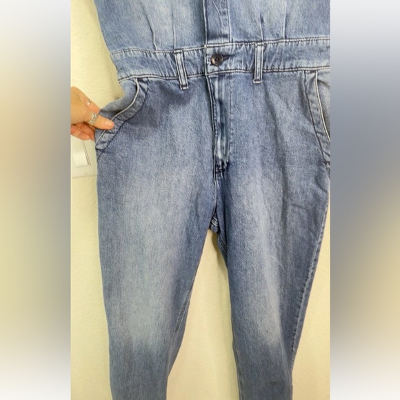 Vintage GAP Untitliy Denim Jumpsuit Women's 4 - Picture 6 of 6